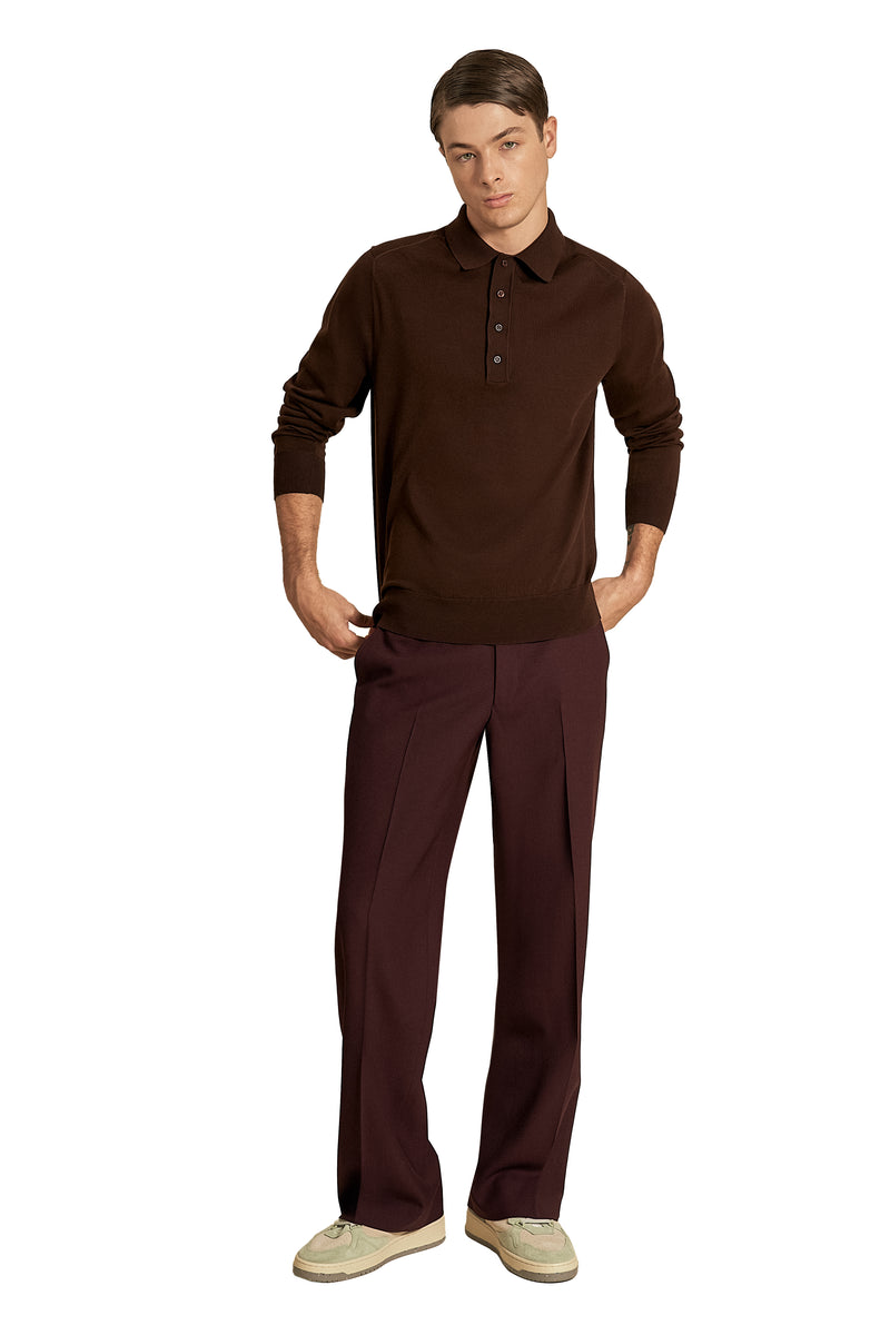 burgundy  Trouser