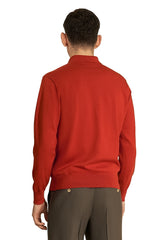 grenadine long  sleeve knitted polo