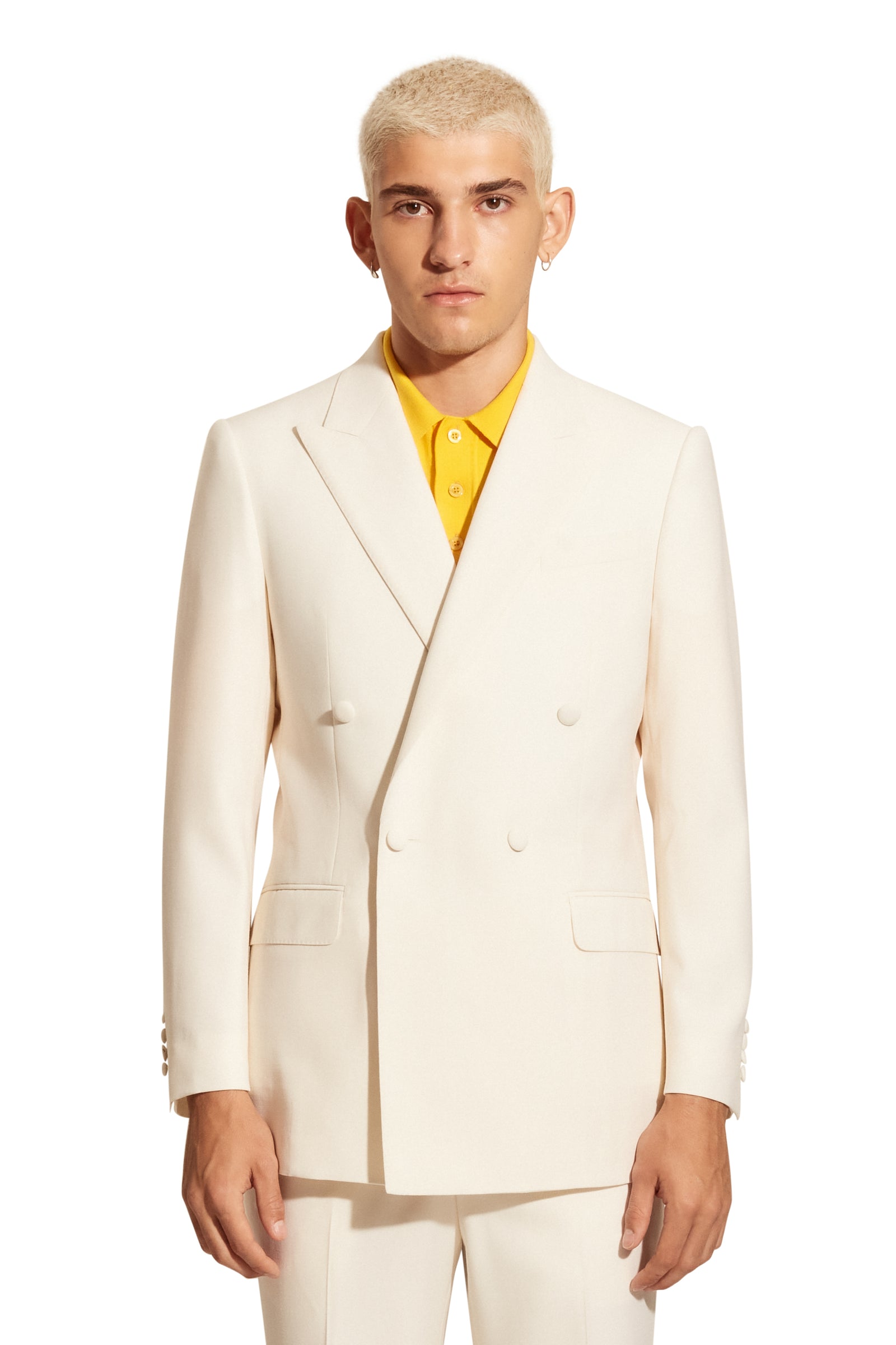 OFF WHITE double breasted jacket – Carlos Campos New York