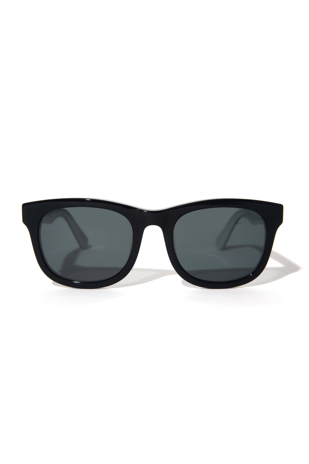 Chic Black Sunglasses with White Trim Chic Black Sunglasses with White Trim main image 4